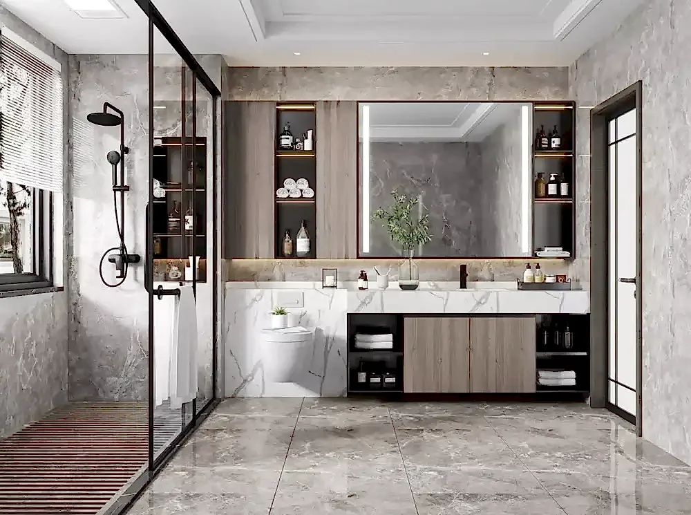 Bathroom Vanity 1 custom Wood Bathroom Vanity