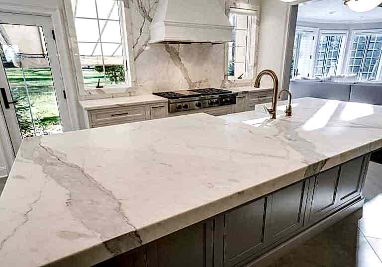 Kitchen Countertop 21 Marble countertops