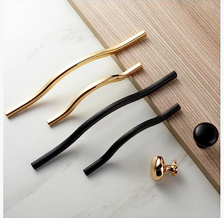 Kitchen Design 25 cabinet door handles Minimalistic and Streamlined