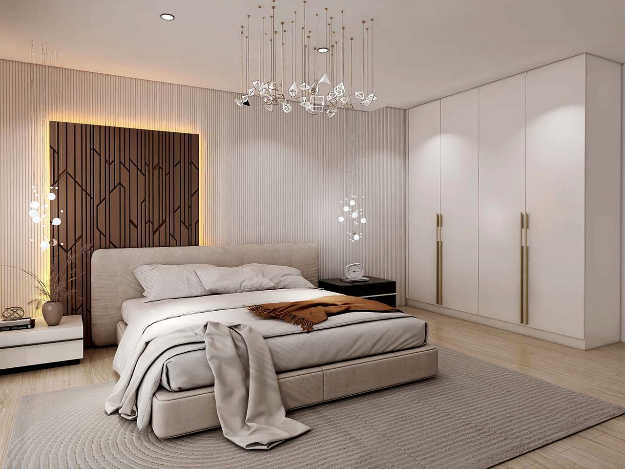 Bedroom Wardrobe 12 Gallery Modern White Lacquer Hinged Wardrobes