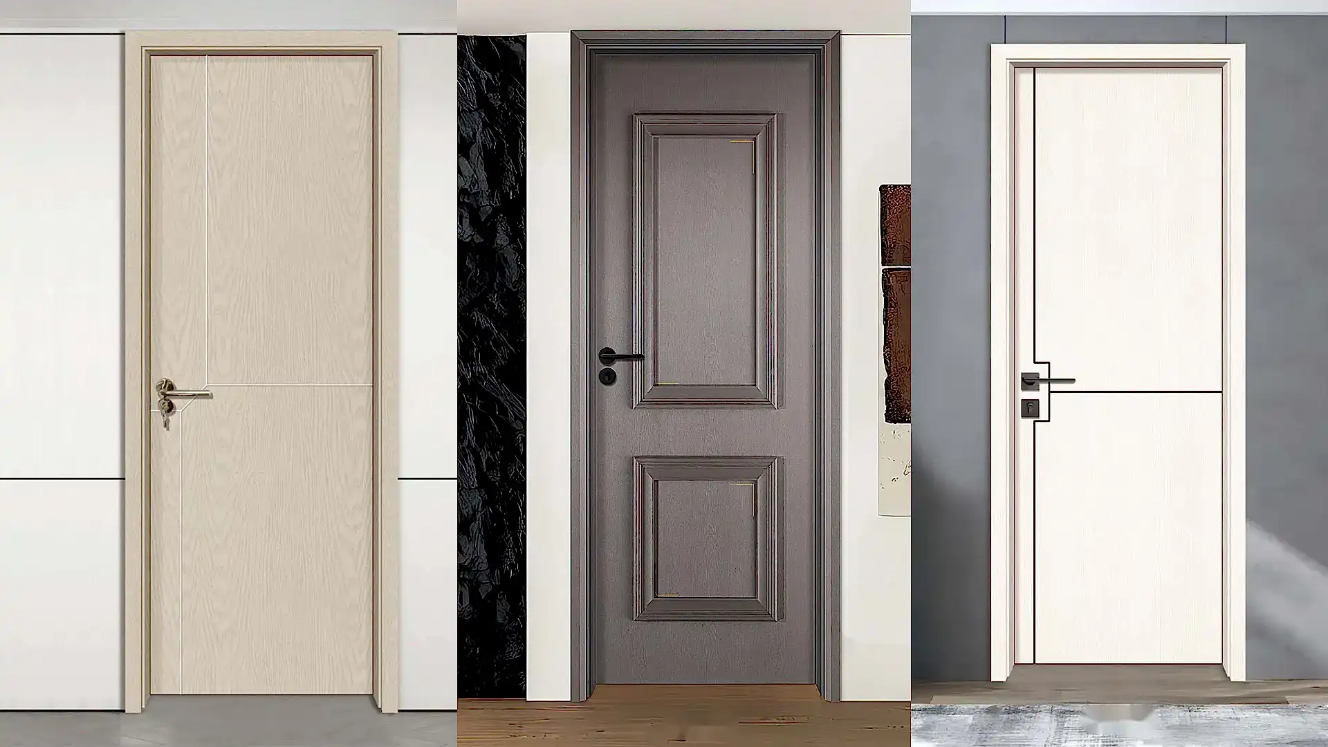 Home 24 WPC Laminating Door Example