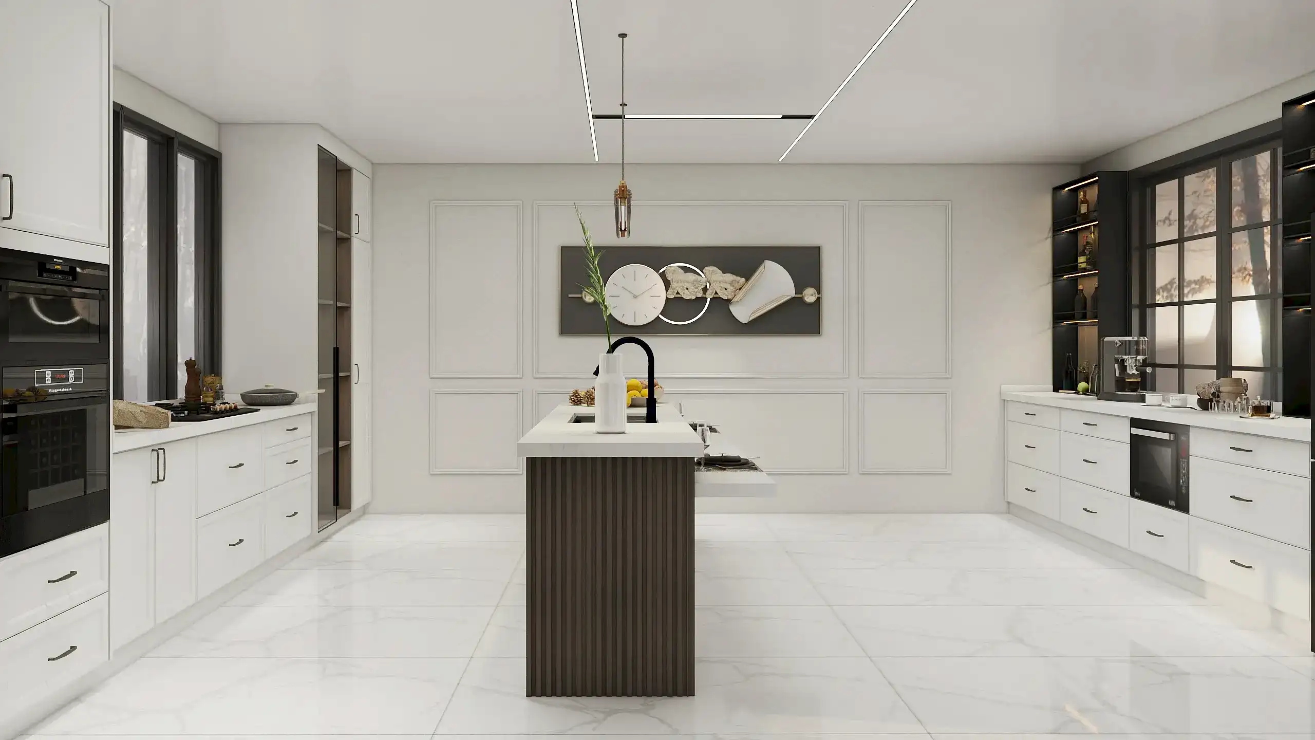 Laminate Kitchen Cabinets 18 Dark And Light Tones Thermofoil Cabients