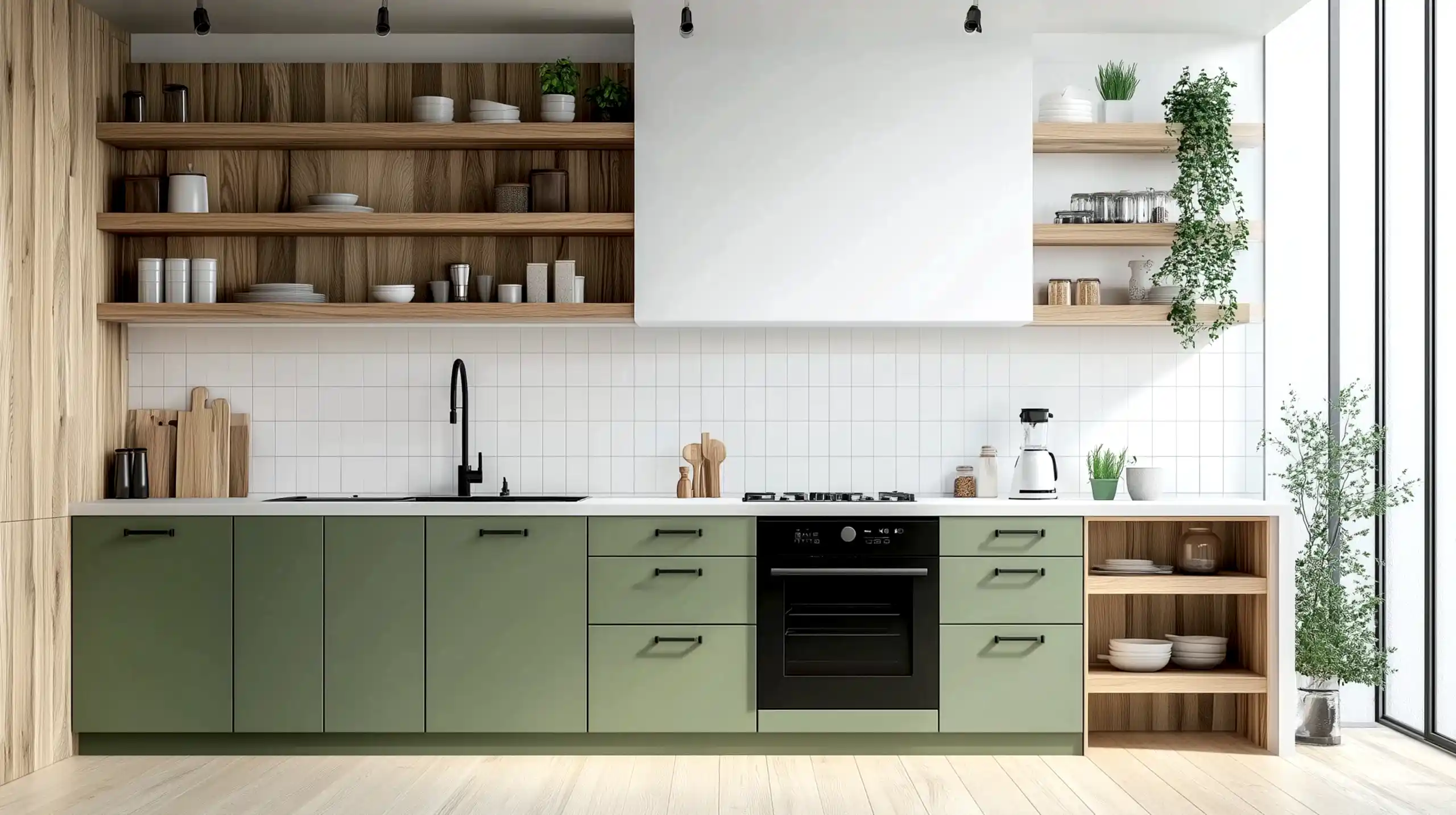 Particle Board Kitchen Cabinets 11 Morandi Green Particle Board Kitchen Cabinets