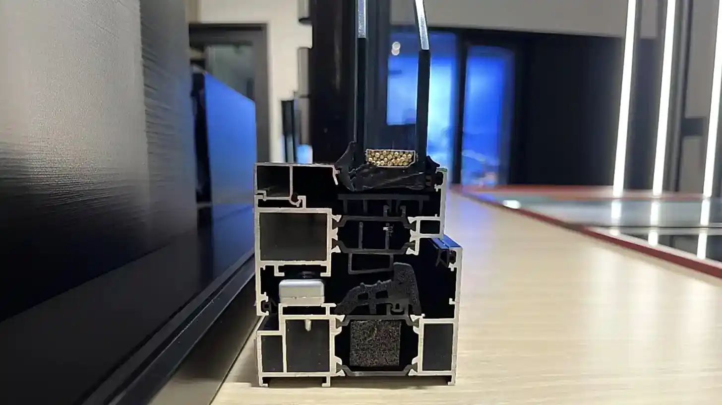 Custom Aluminum Doors and Windows Solution For Your Project 23 China Aluminum Window Cut Surface Sample