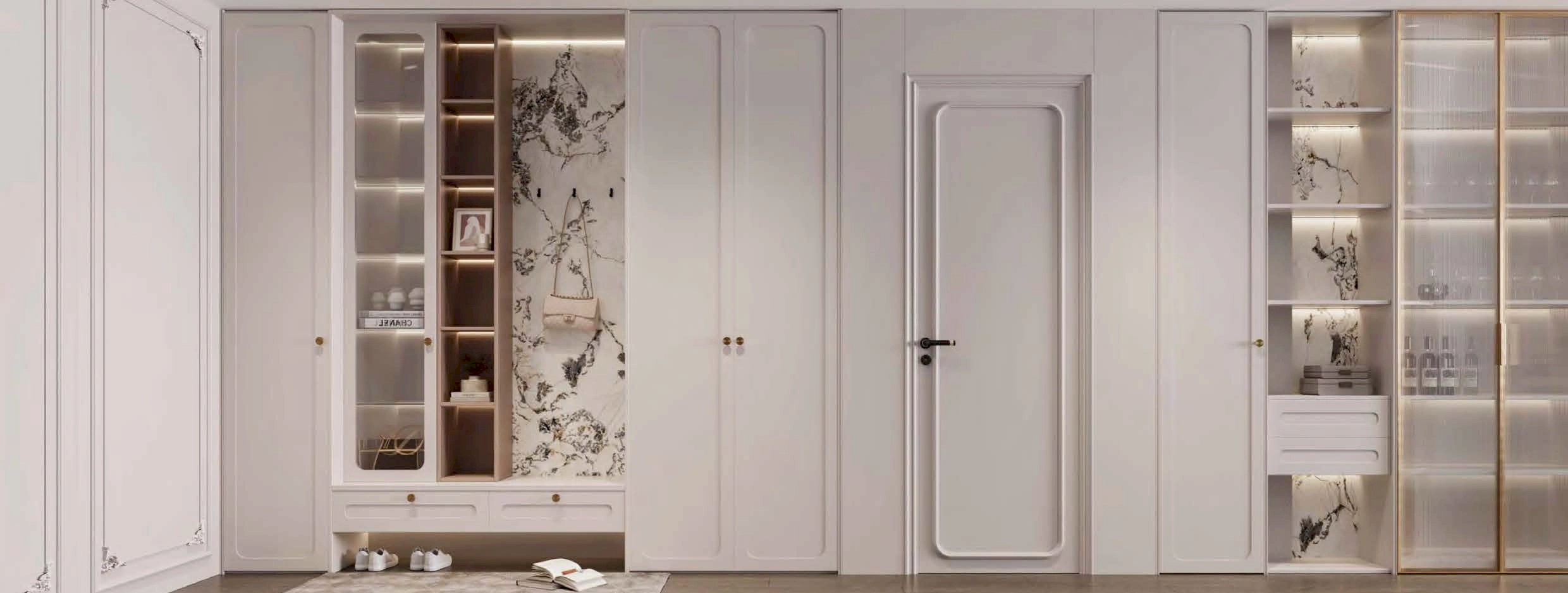 Interior Door 8 L ZM SERIES PAINTED ECOLOGICAL DOOR WITH SHAPE