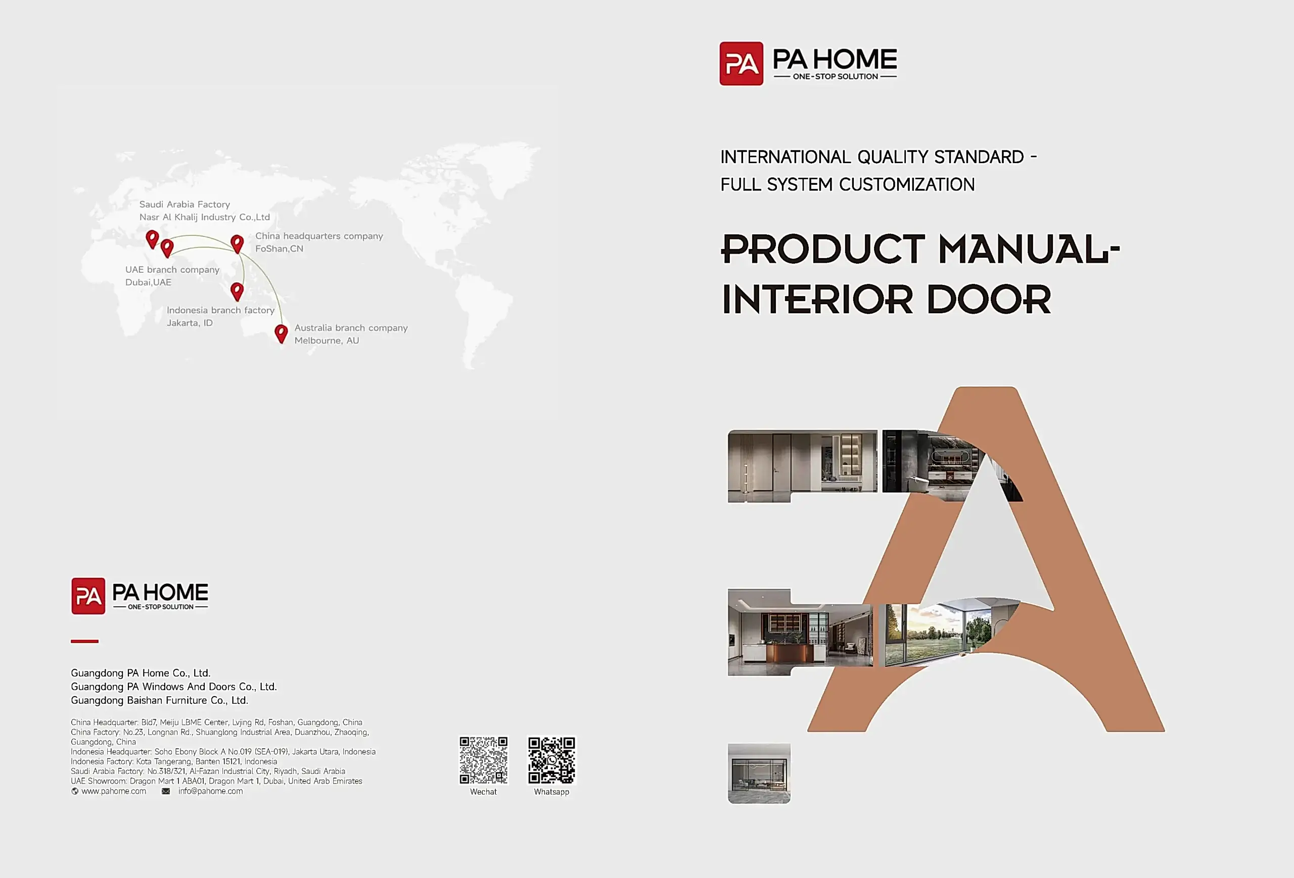Catalogue 5 PA Product Manual Interior Door Catalog Cover scaled
