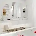 Sanitary Ware 20 Modern Minimalist Bathroom with Natural Accents