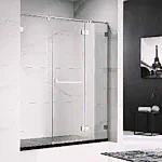 Sanitary Ware 13 Stylish frameless glass shower enclosure with sleek design and modern features