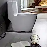 Sanitary Ware 8 Stylish one piece toilet design with sleek lines from a top sanitary ware manufacturer